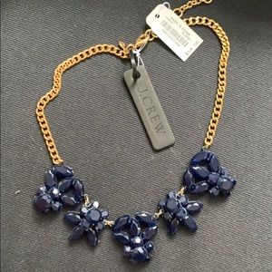 Navy Statement Necklace